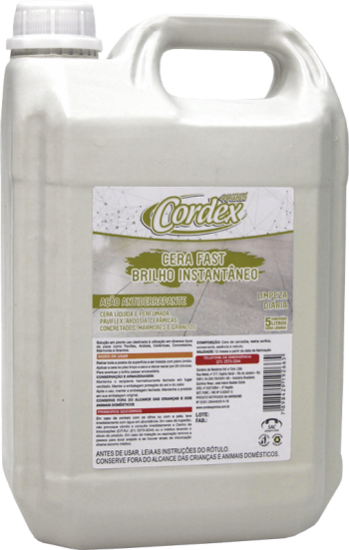 Imagem de CERA BRILHO INSTANTANEO CORDEX - 5L