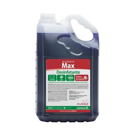 Imagem de DESINFETANTE AUDAX MAX FLORAL 5L