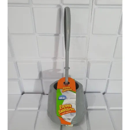 Imagem de ESCOVA SANITARIA COM SUPORTE PLASTICO