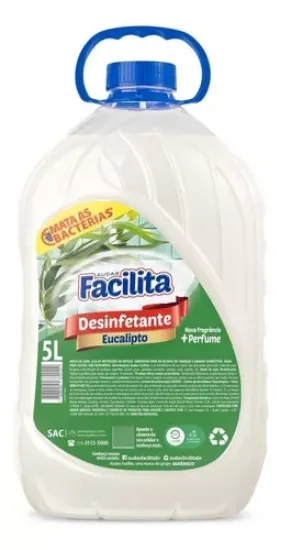Imagem de FACILITA DESINFETANTE EUCALIPTO 5L - AUDAX