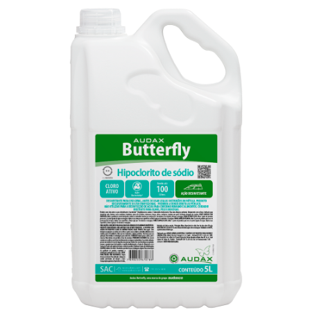 Imagem de HIPOCLORITO DE SÓDIO BUTTERFLY AUDAX 5L