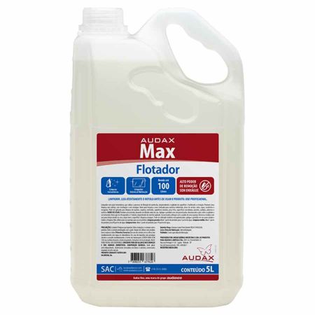 Imagem de LIMPADOR MULTIUSO FLOTADOR MAX AUDAX 5L