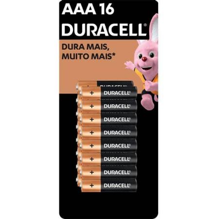 Imagem de PILHA  ALCALINA AAA DURACELL C/16