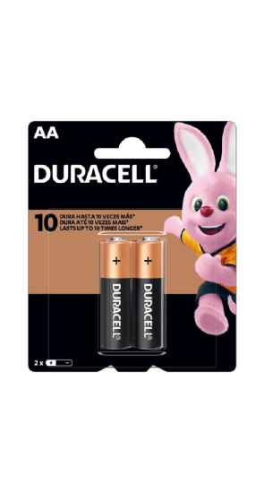Imagem de PILHA ALCALINA AAA DURACELL C/2