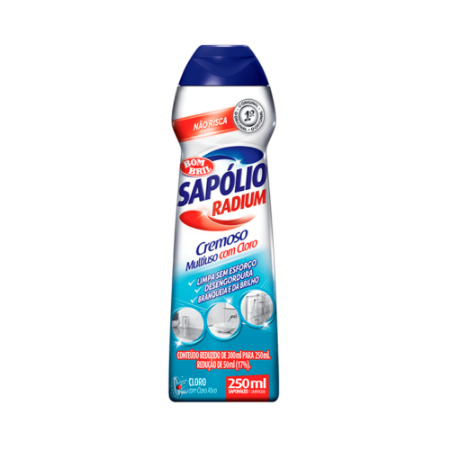 Imagem de SAPOLIO RADIUM CREMOSO CLORO 250 ML