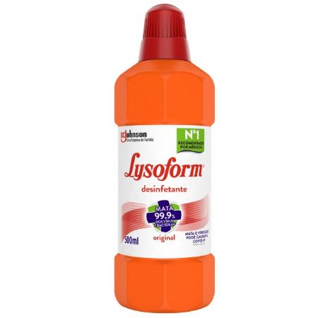 Imagem de DESINFETANTE LYSOFORM TRADICIONAL 500 ML