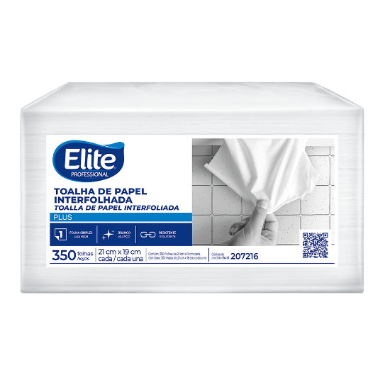 Imagem de TOALHA DE PAPEL INTERF MELHORAMENTOS PLUS FS 24X350