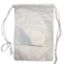Imagem de Saco de amostra de solo em PEAD(HDPE) cor branca com cordão em poliéster costura reforçada 12 x 18 cm "TYVEK DUPONT" 