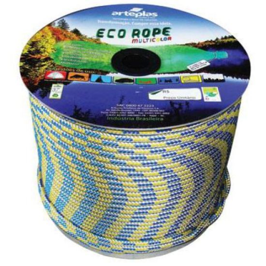 Imagem de CORDA PET COLORIDA (CARRETEL) - 04mmx220m 