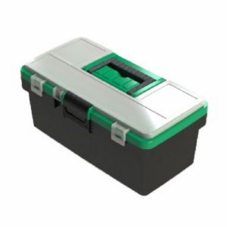 Imagem de CAIXA DE FERRAMENTAS COM SOBRETAMPA E BANDEJA 