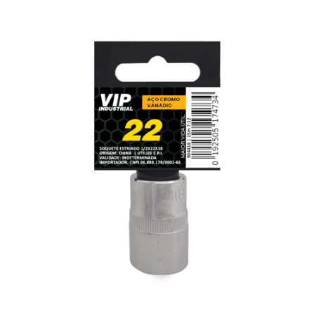 Imagem de SOQ EST MANUAL CURTO 22mm - Enc. 1/2" x 38mm