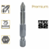 Imagem de PONTA PHILLIPS PREMIUM PH1 - Enc. 1/4" x 75mm