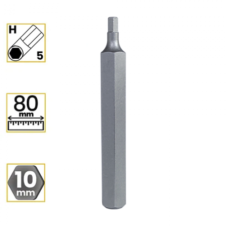 Imagem de BITS ALLEN LONGO PREMIUM 5mm - Enc. 10mm x 80mm