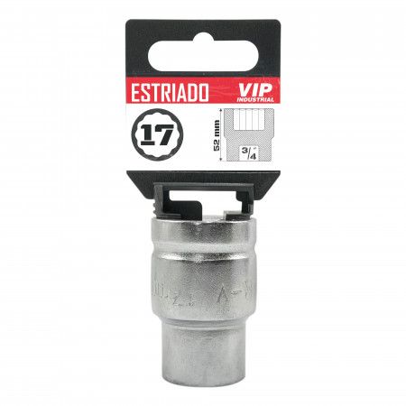 Imagem de SOQ EST MANUAL CURTO 17mm - Enc. 3/4" x 52mm