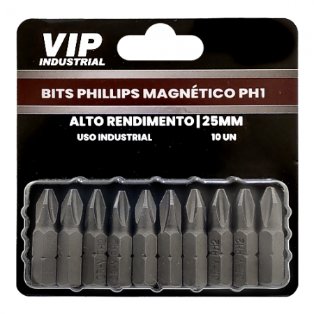 Imagem de BITS PHILLIPS PH1 - Enc. 1/4" x 25mm [C/10]