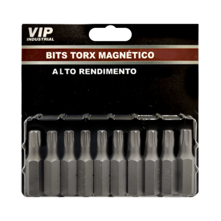 Imagem de BITS TORX LONGO PREMIUM T20 - Enc. 5/16" x 80mm [C/10]