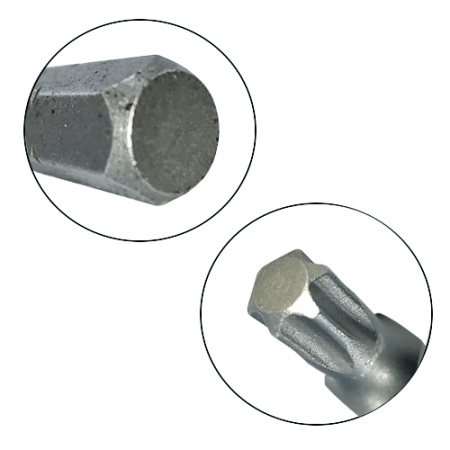 Imagem de BITS TORX LONGO PREMIUM T30 - Enc. 5/16" x 80mm [C/10]