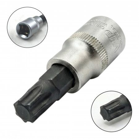 Imagem de SOQ TORX MANUAL CURTO T30 - Enc. 1/2" x 55mm