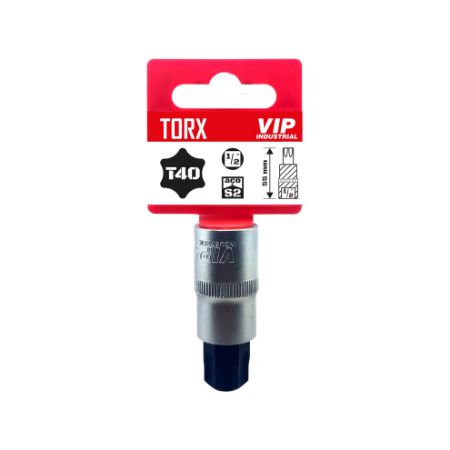 Imagem de SOQ TORX MANUAL CURTO T40 - Enc. 1/2" x 55mm