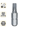Imagem de BITS TORX LONGO PREMIUM T45 - Enc. 10mm x 80mm