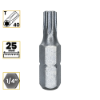 Imagem de BITS TORX T40 - Enc. 1/4" x 25mm [C/10]