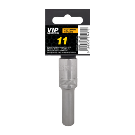 Imagem de SOQ SEXT MANUAL LONGO 11mm - Enc. 1/2" x 75mm