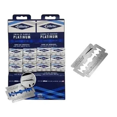 Imagem de Lâmina De Barbear Gillette Platinum c/60